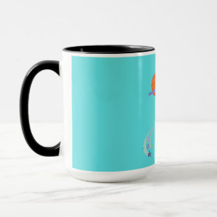 Spaceman cartoon adventures. mug