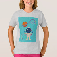 Spaceman cartoon adventures.