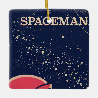 Spaceman Ceramic Tree Decoration