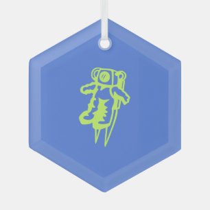 Spaceman Christmas Tree Ornament