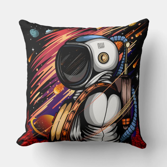Spaceman Cushion (Front)