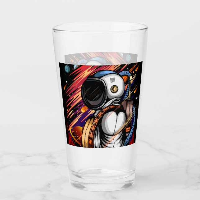 Spaceman Glass (Front)