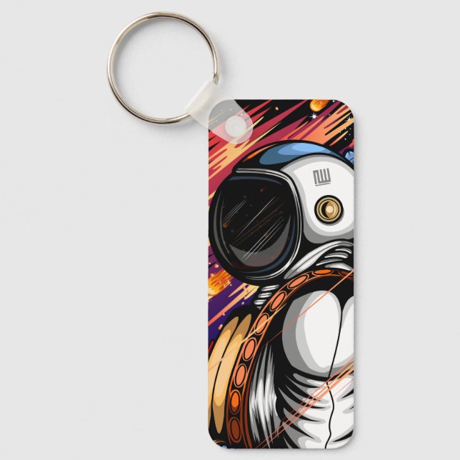 Spaceman Key Ring (Front)