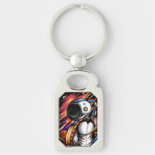 Spaceman Key Ring