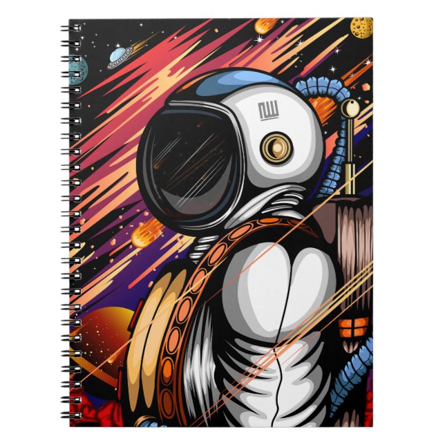 Spaceman Notebook (Front)
