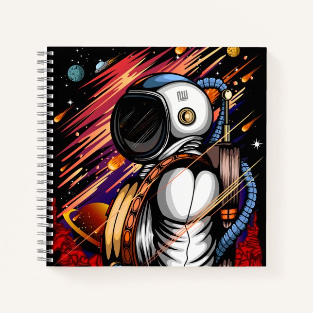 Spaceman Notebook (Front)
