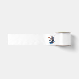 spaceman satin ribbon