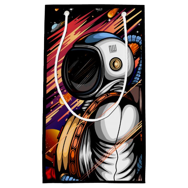 Spaceman Small Gift Bag (Front)