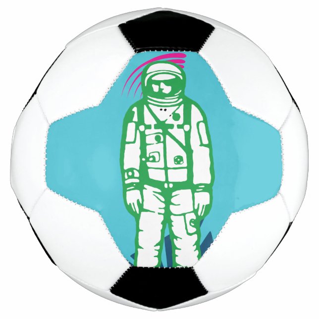 Spaceman Soccer Ball (Front)