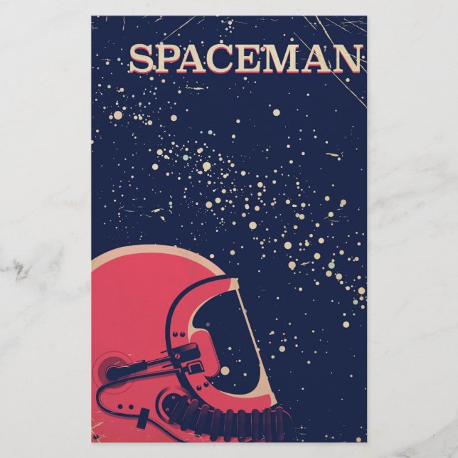 Spaceman Stationery (Front)