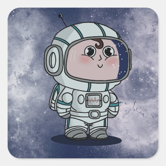 Spaceman sticker  (Front)