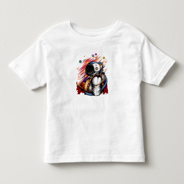 Spaceman Toddler T-Shirt (Front)