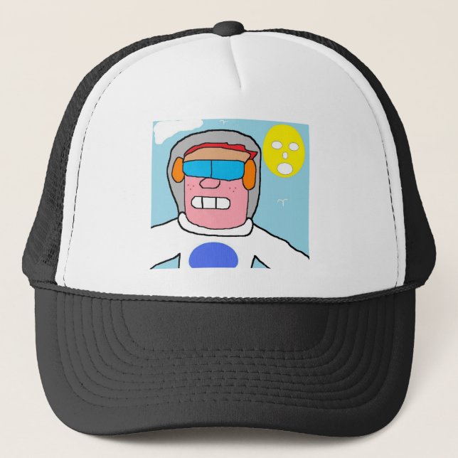 SPACEMAN TRUCKER HAT (Front)