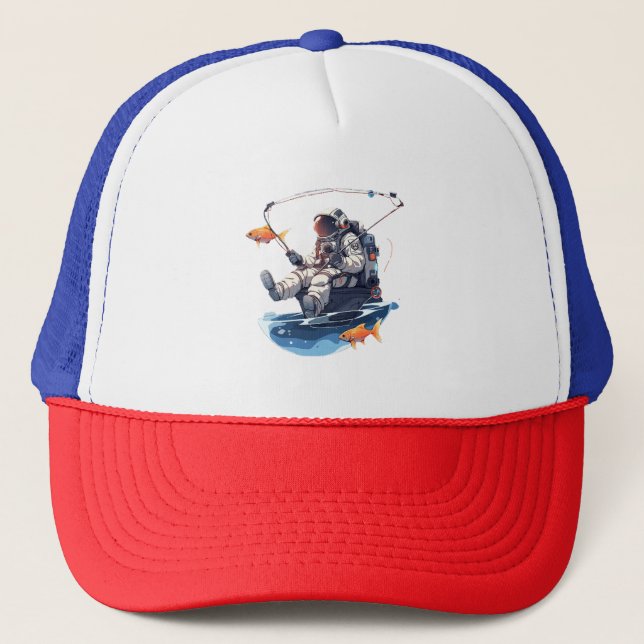 spaceman trucker hat (Front)