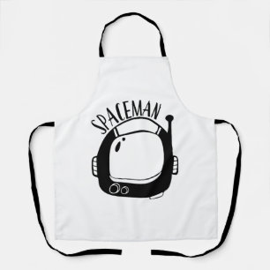 Spaceman Vintage Apron