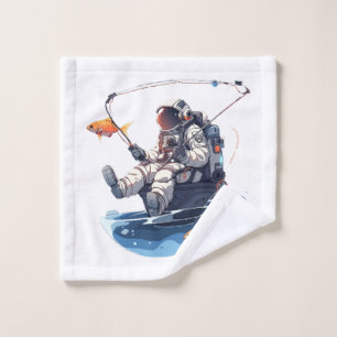 spaceman wash cloth