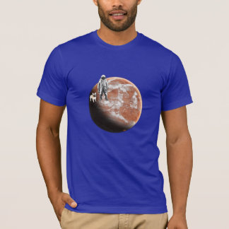 Spaceman with little-dog T-Shirt