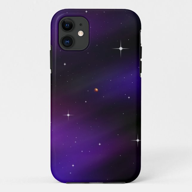 Spacescape With Planets and Stars Case-Mate iPhone Case (Back)