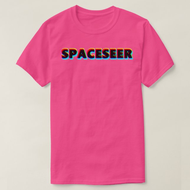 SPACESEER 3D LOGO T-Shirt (Design Front)