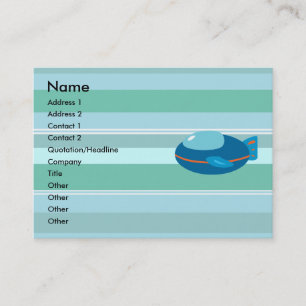 Spaceship Business Cards