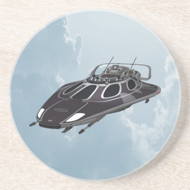 Spaceship Coaster (Front)