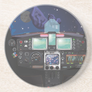 Spaceship Console Coaster