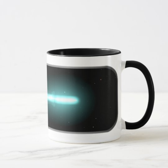 Spaceship in a Bottle Mug