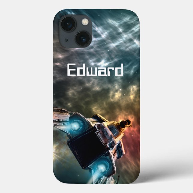 Spaceship into Deep Space Case-Mate iPhone Case (Back)