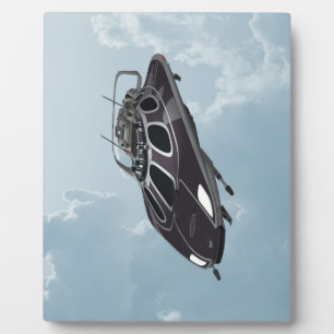 Spaceship Plaque