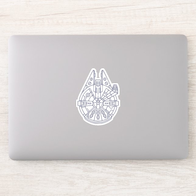 Spaceship Sticker (Computer)