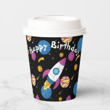 Spaceship Travelling Through Galaxy