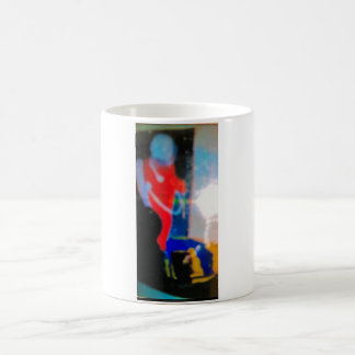 Spacewalk Abstract Painting Hankamer Artjunkhaus Coffee Mug
