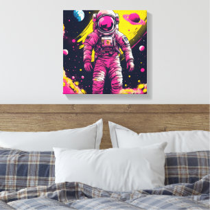 SPACEWALK-EVA 9 CANVAS PRINT