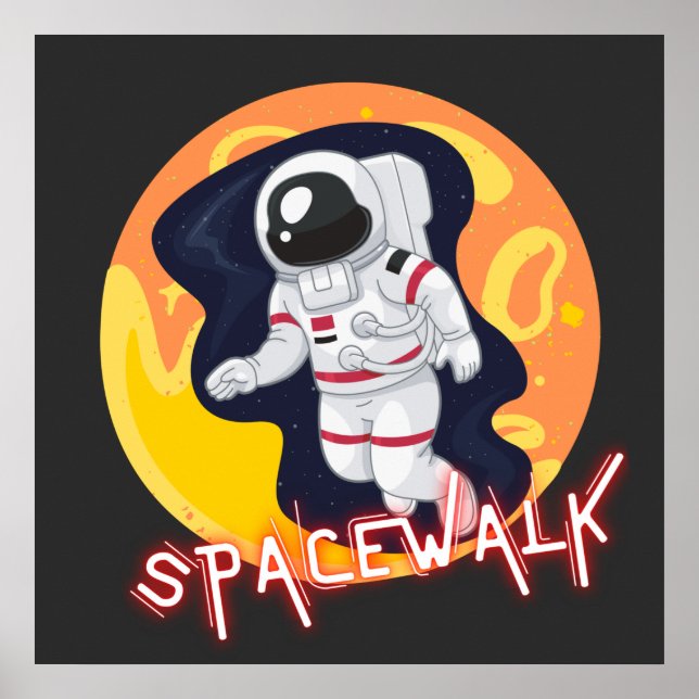 SPACEWALK - SPACE ASTRONAUT POSTER (Front)