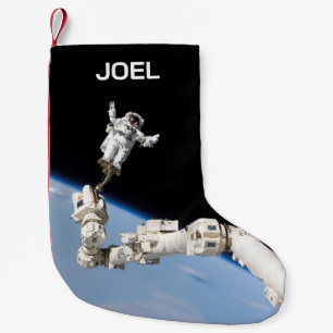Spacewalker Small Christmas Stocking
