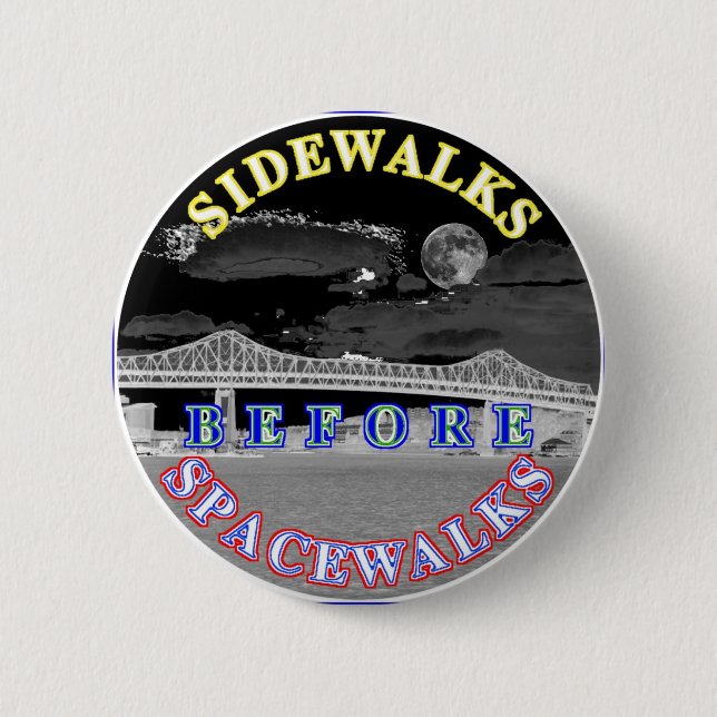 SpaceWalks 6 Cm Round Badge (Front)
