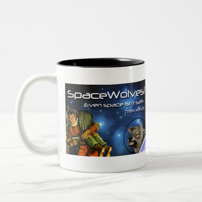 SpaceWolves!: The Mug (Left)