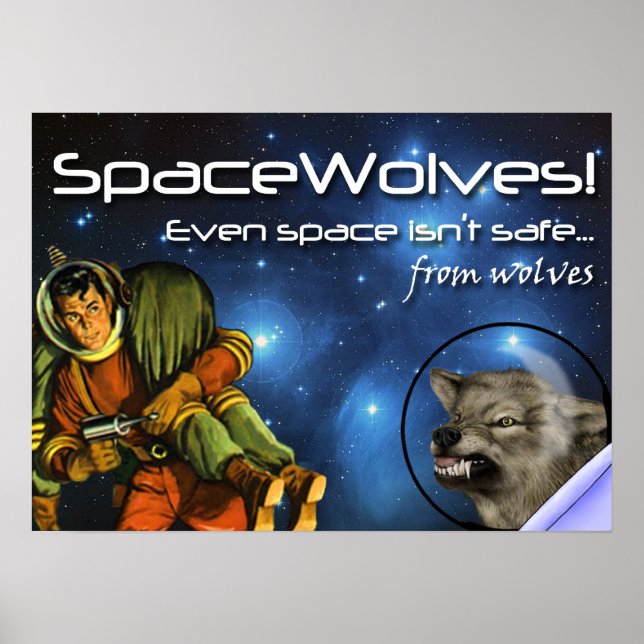 SpaceWolves!: The Poster (Front)