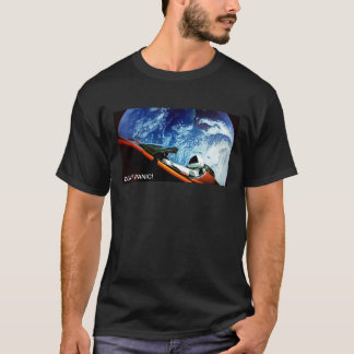 SpaceX Starman DON'T PANIC! T-Shirt 2