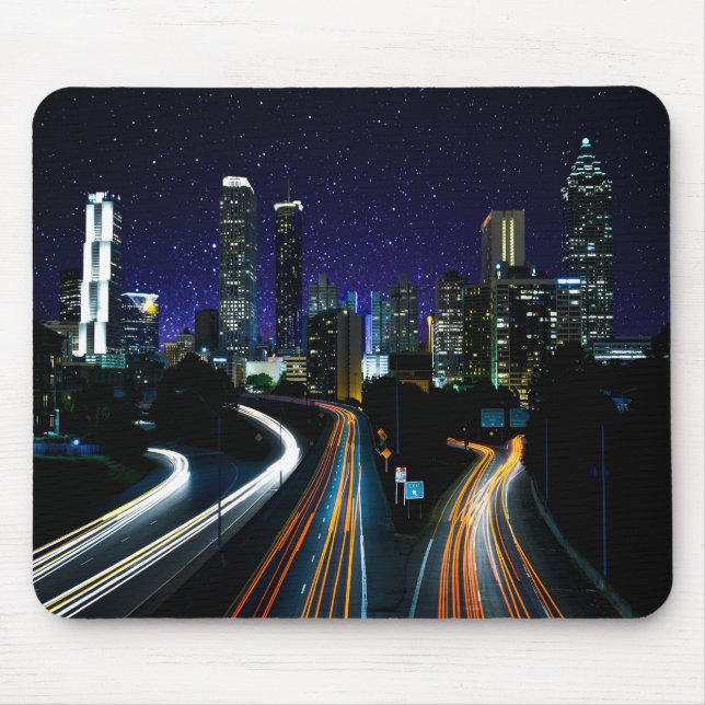 Spacey Atlanta Mouse Mat (Front)