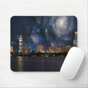 Spacey Boston Mouse Mat