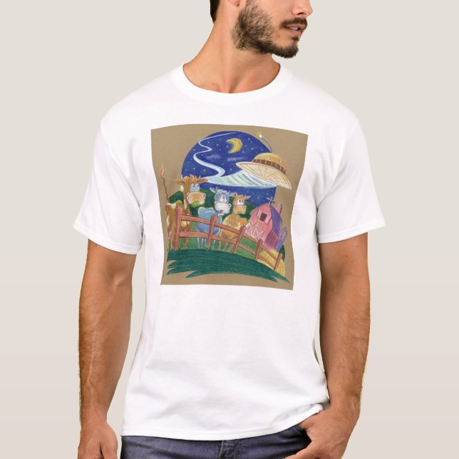 Spacey Cows T-Shirt (Front)