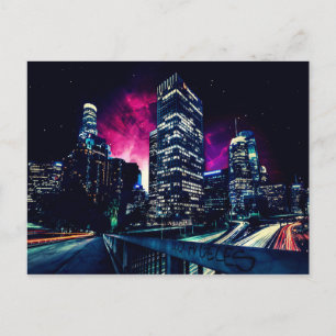 Spacey Los Angeles Postcard