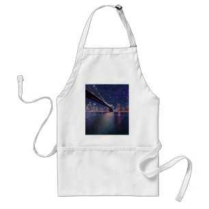 Spacey Manhattan Skyline Standard Apron