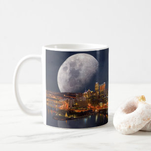 Spacey Pittsburgh Coffee Mug