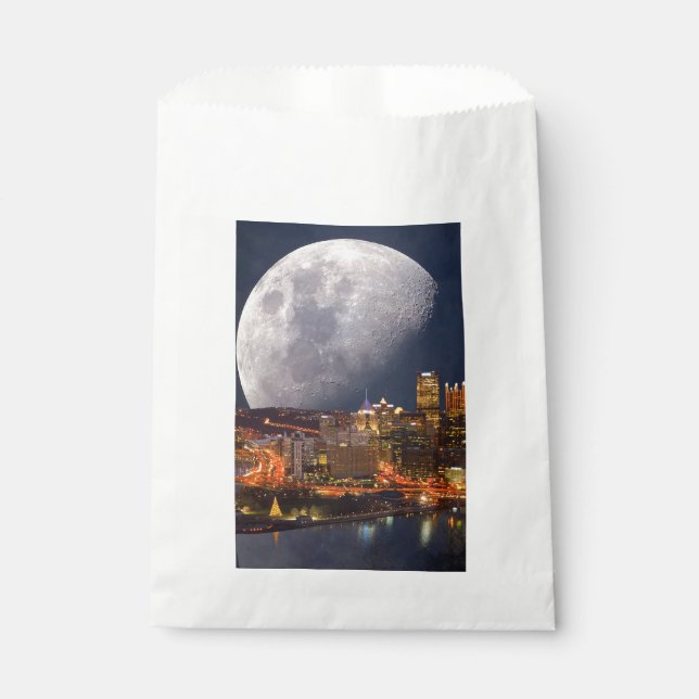 Spacey Pittsburgh Favour Bags (Front)