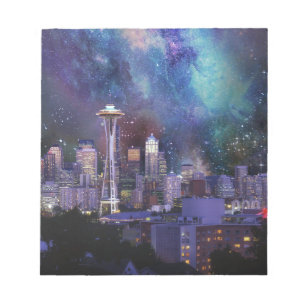 Spacey Seattle Notepad