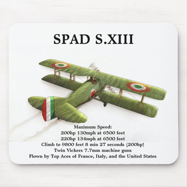  SPAD S.XIII MOUSE MAT (Front)