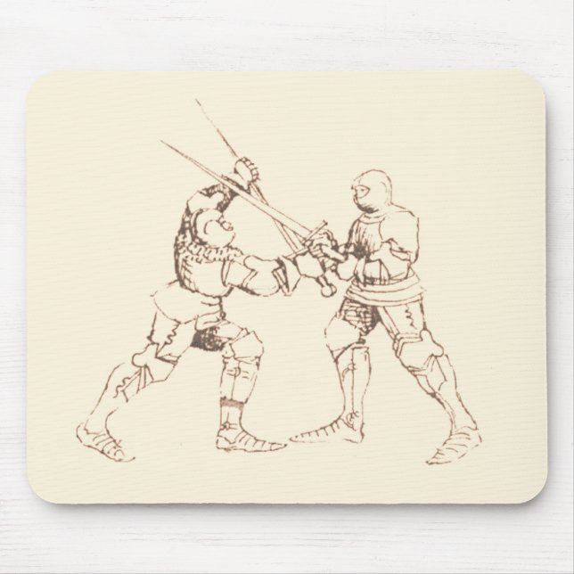 Spada in Arme' Mouse Mat (Front)
