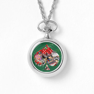 Spade - Las Vegas Playing Card Shape Watch